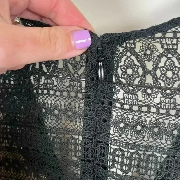 Marissa Webb Black Lace‎ Cybil Mini Dress - Picture 9 of 15